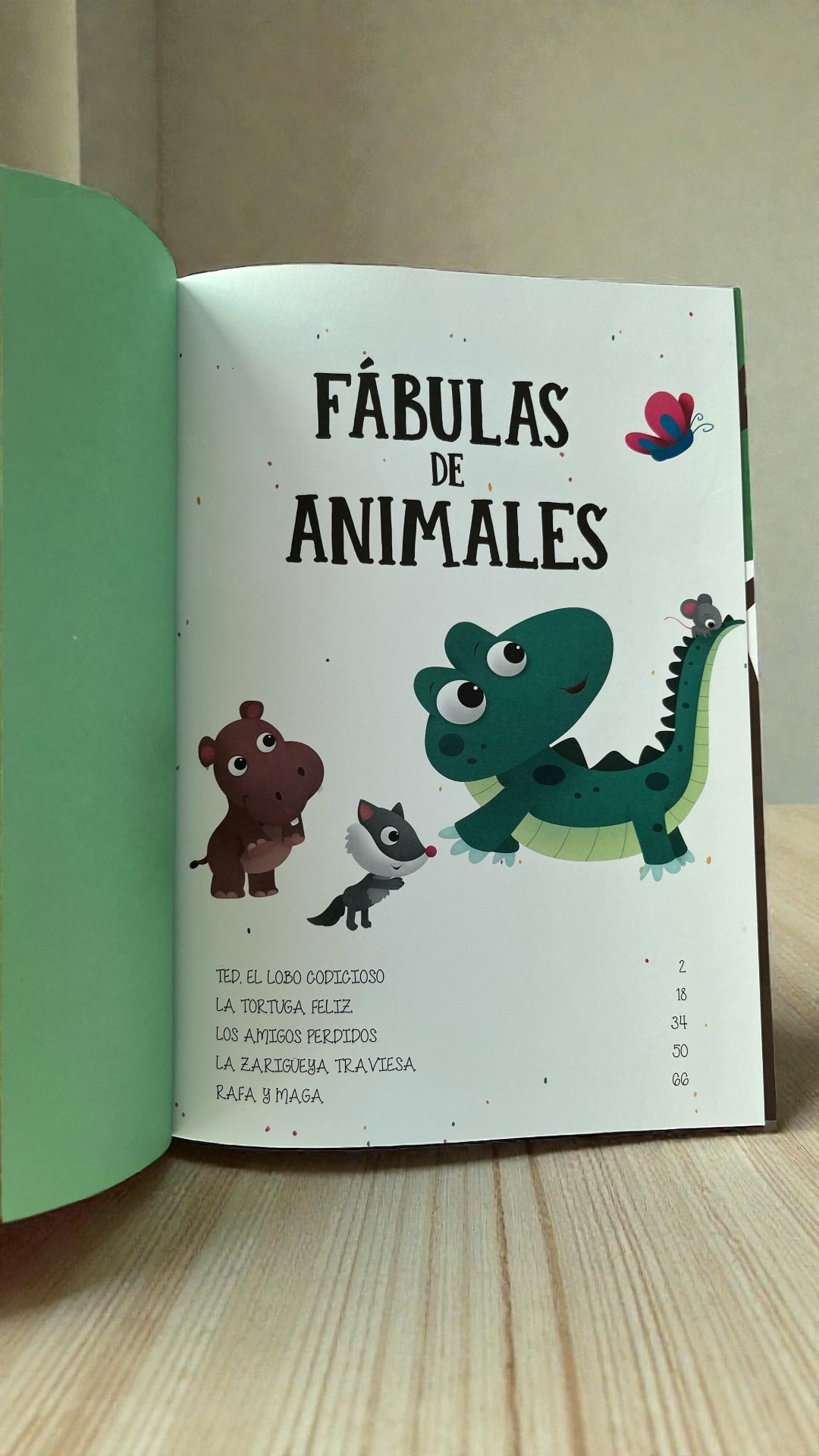Fábulas de Animales – Libro Infantil Ilustrado de Valores