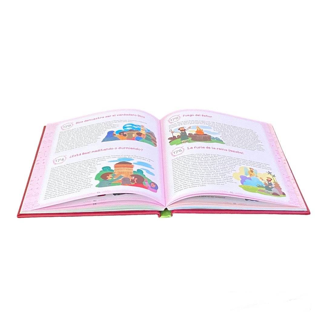 365 Historias Bíblicas, Una Para Cada Dia, con Hermosas Ilustraciones