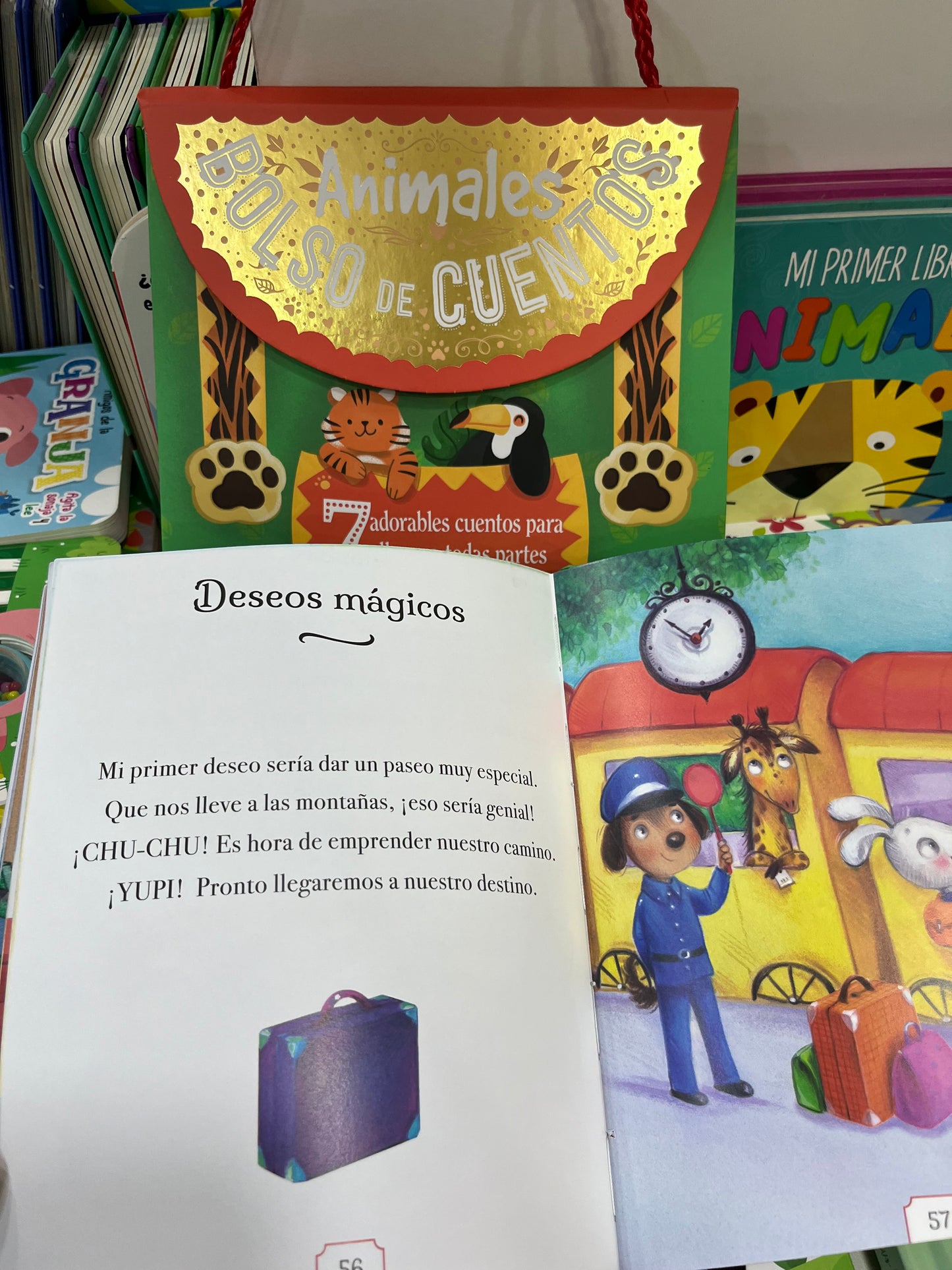 Bolso de Cuentos de Animales para Niñas República Dominicana 