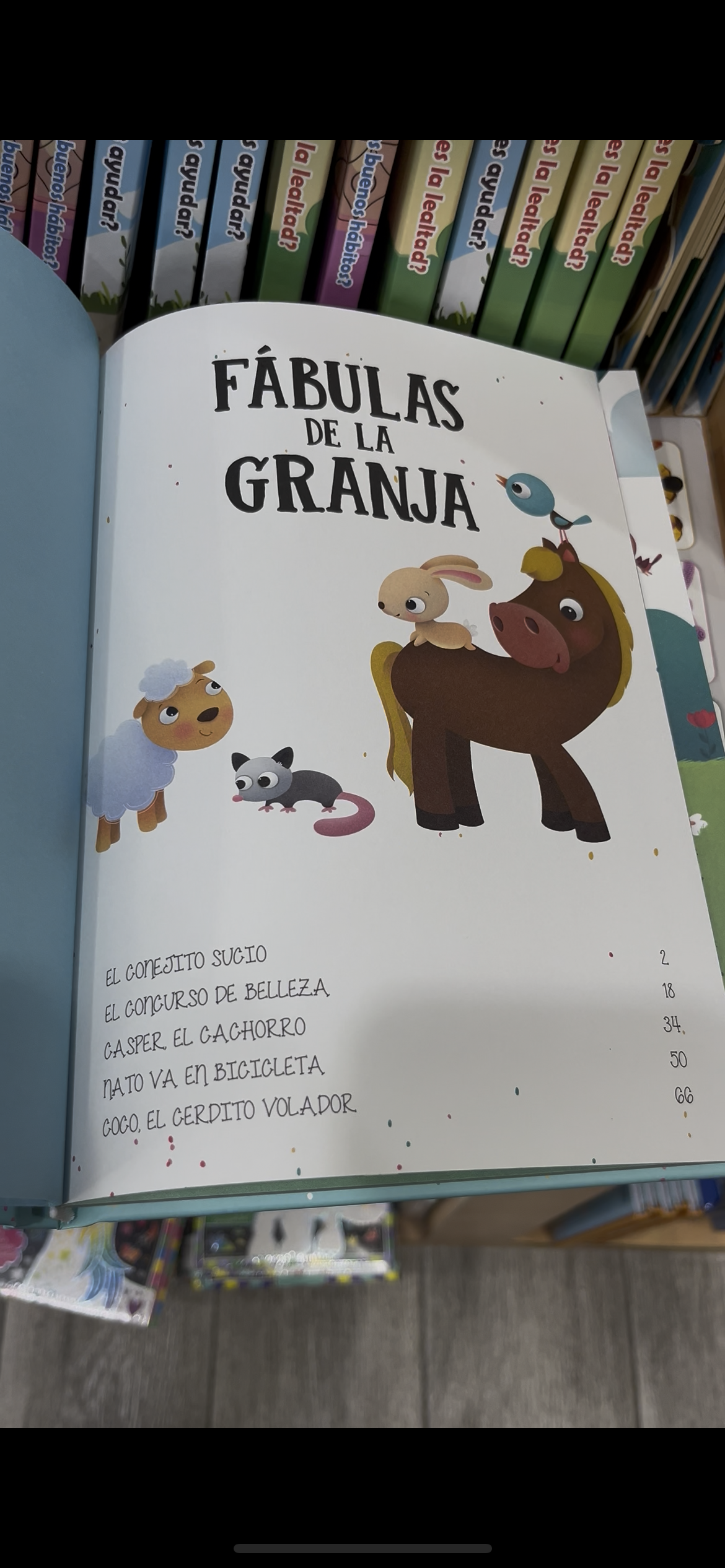 Fábulas de la Granja – Libro Infantil Ilustrado de Valores