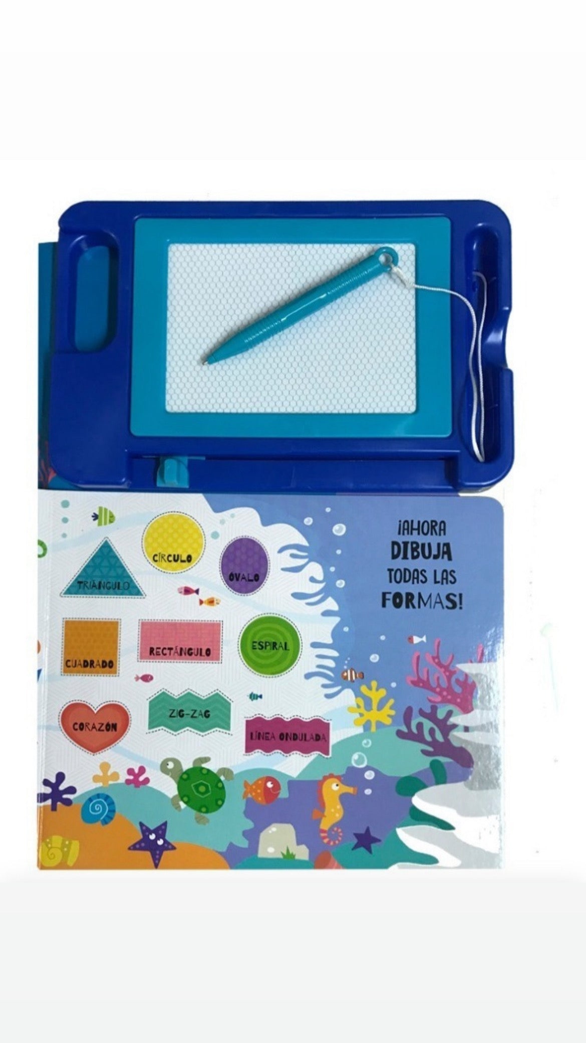 Libro Con Pizarra - Aprende Formas