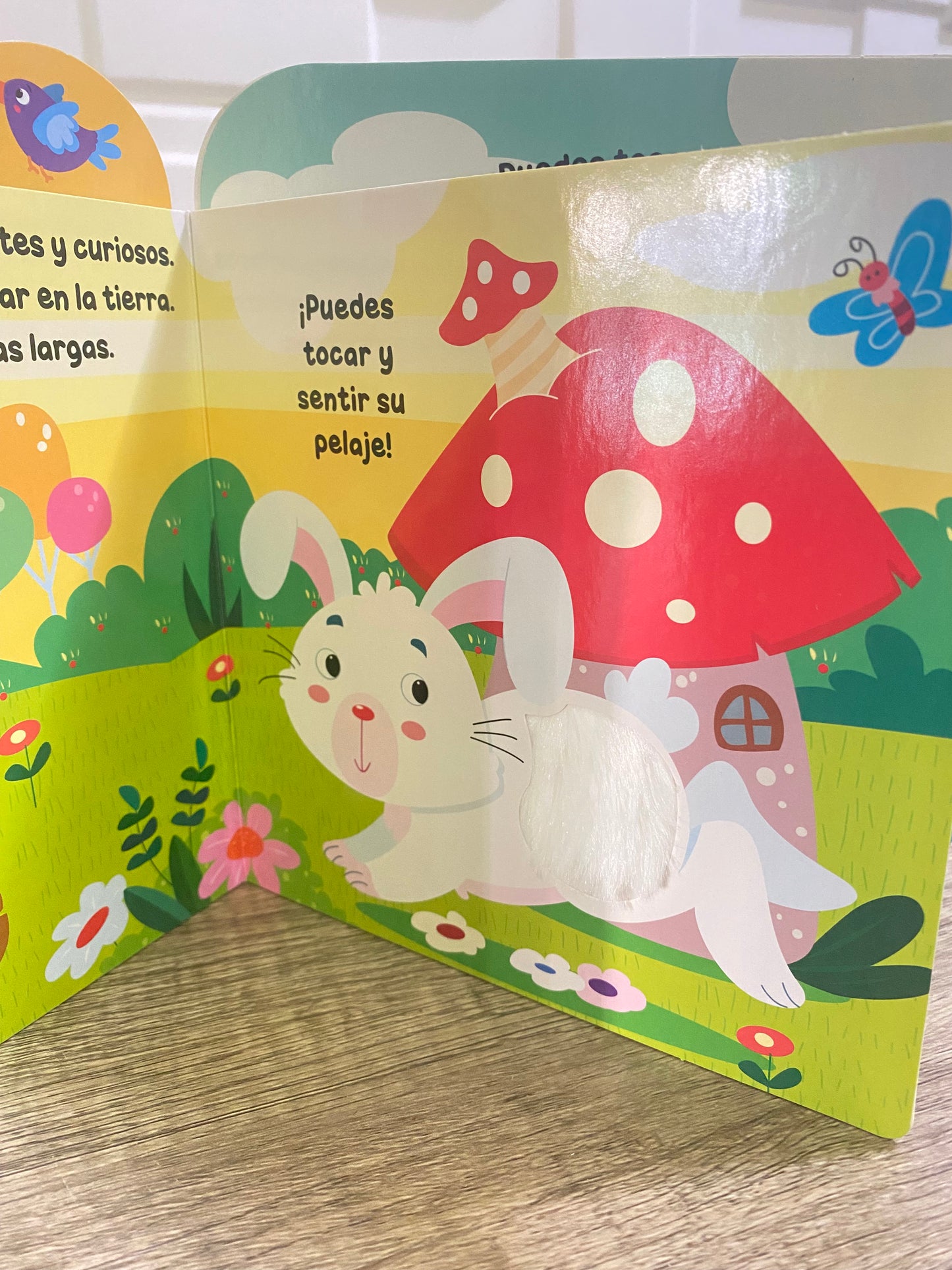 Los Secretos del Jardín, Libro con Pestaña y Relieve para Sentir y Tocar