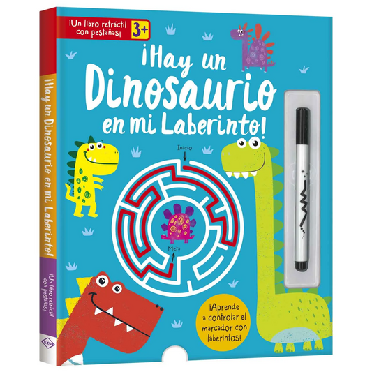 Libro Educativo Hay un Dinosaurio en mi Laberinto