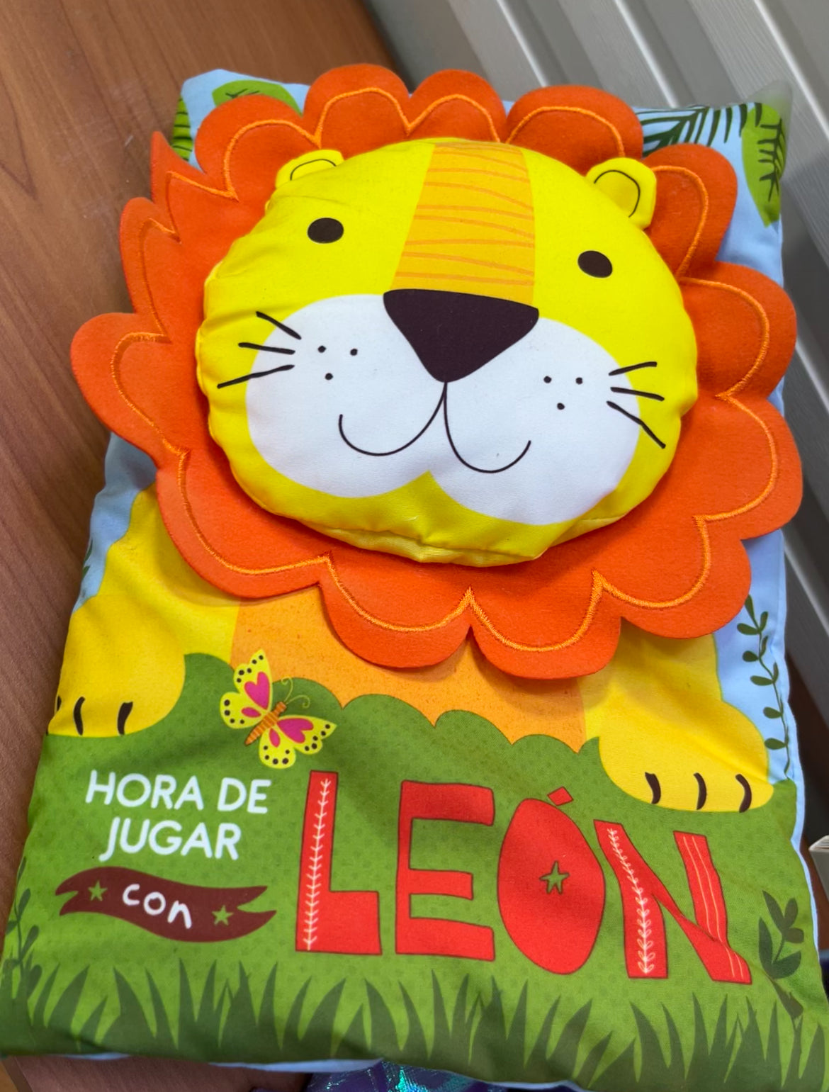 Libro de Tela para bebés Tamaño Almohada