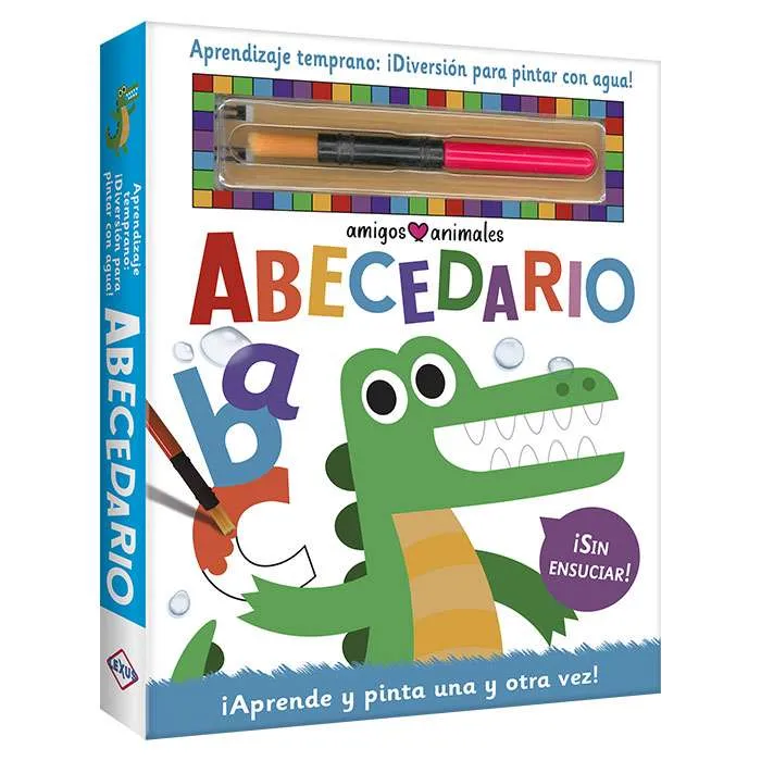 Aprende Abecedario y Pintar con Agua Imagenes Reusables