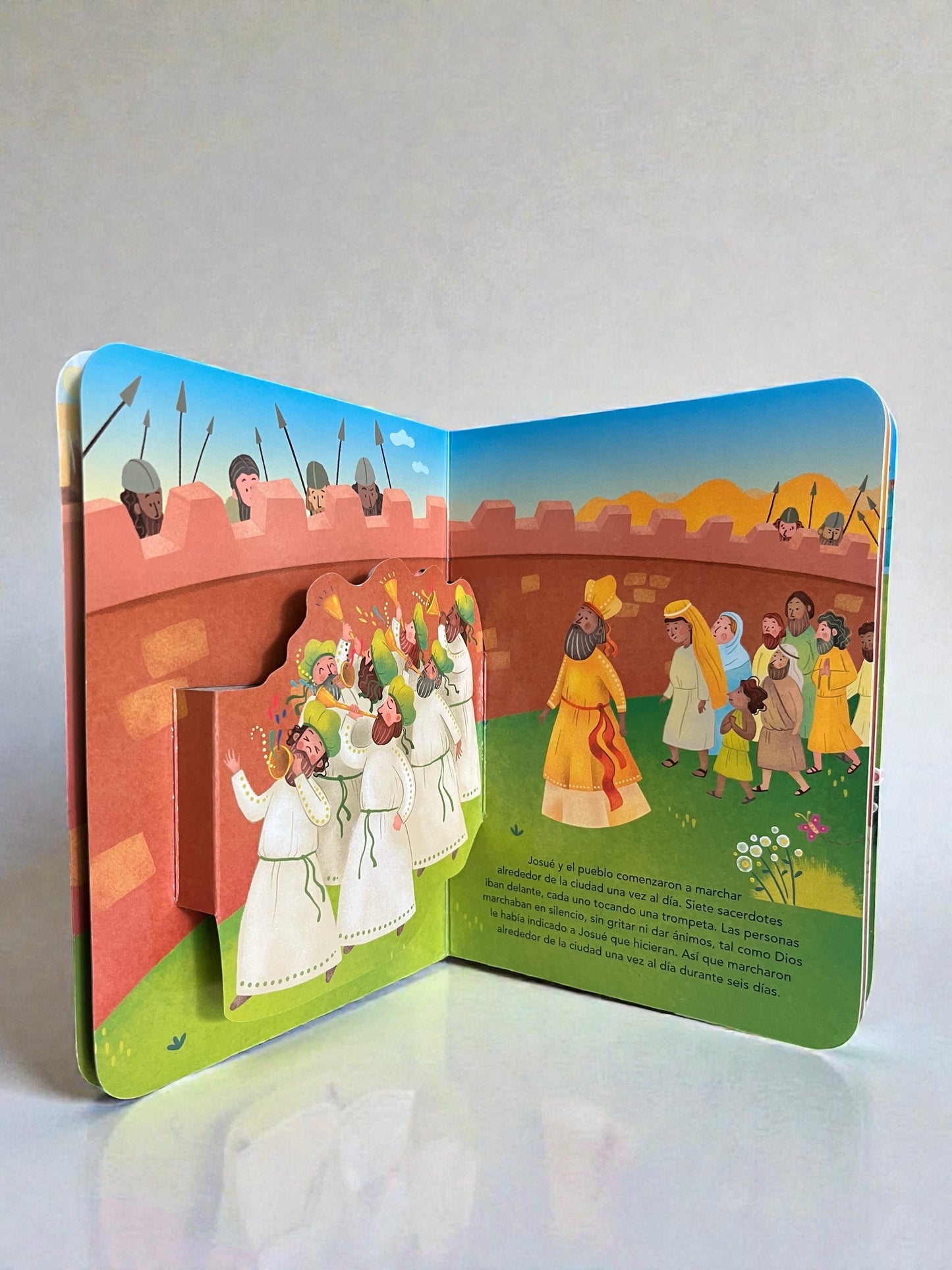 Colección Infantil Historias Bíblicas 3D - Cruzando el Mar Rojo, Josué y el Muro, David y Goliat y el Buen Samaritano
