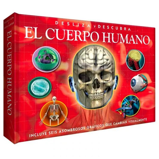 Atlas Ilustrado Interactivo Cuerpo Hunano con Solapas que Cambian de Forma