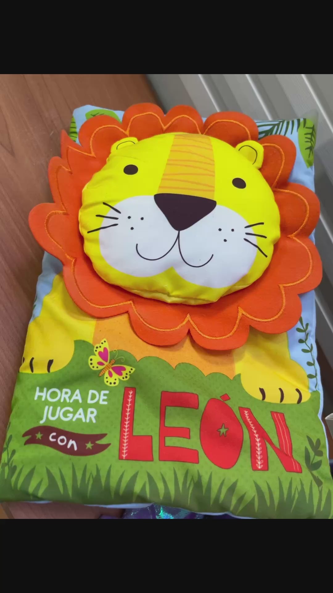 Libro de Tela para bebés Tamaño Almohada